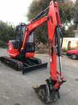 Услуги мини экскаватора трактор KUBOTA U 35-3 ковш