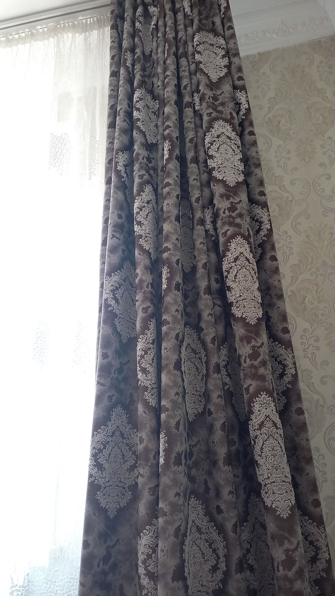 Шторы  5 м ( пр.Турция)  + тюль