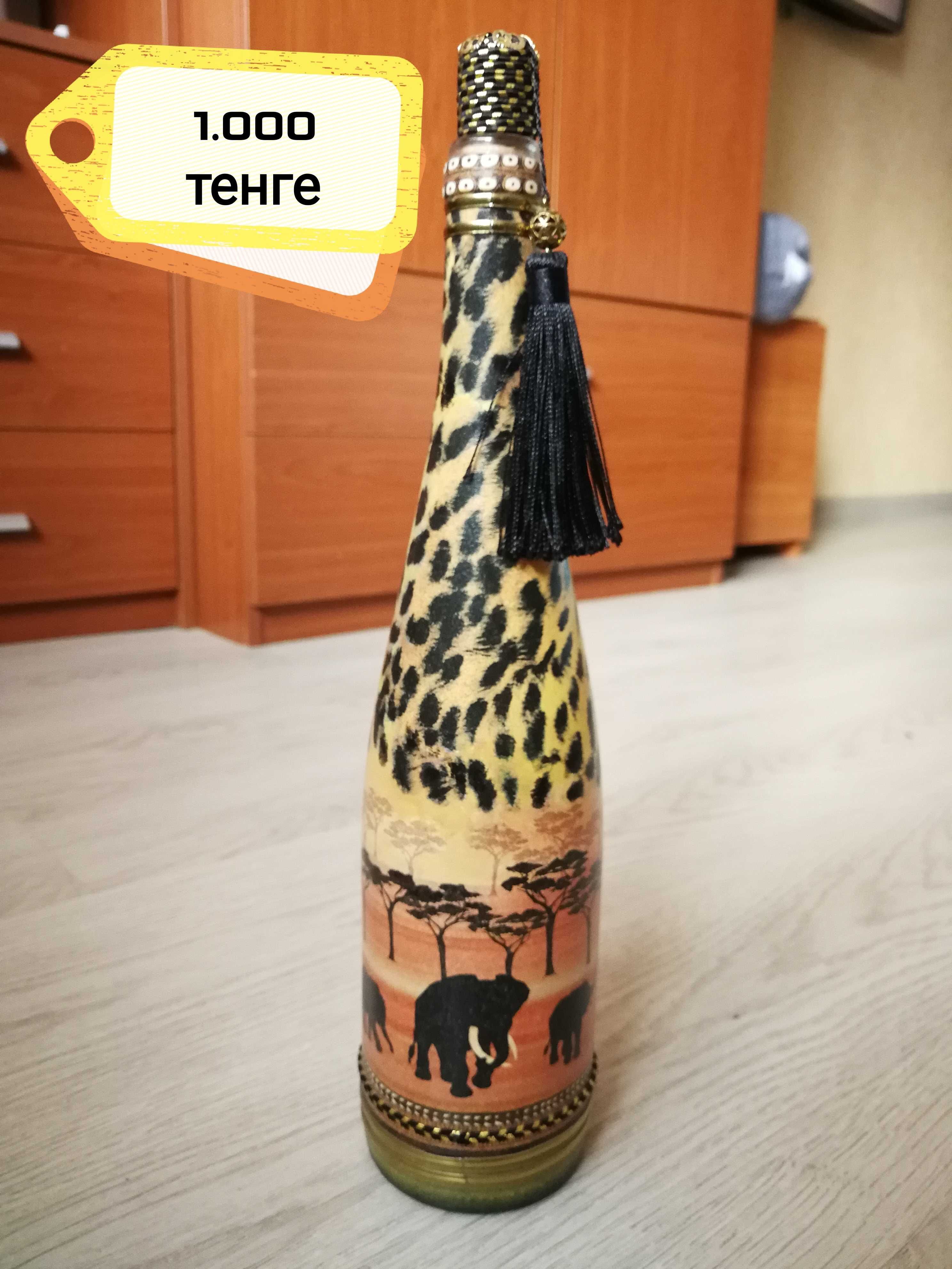 Продам декорированные бутылки