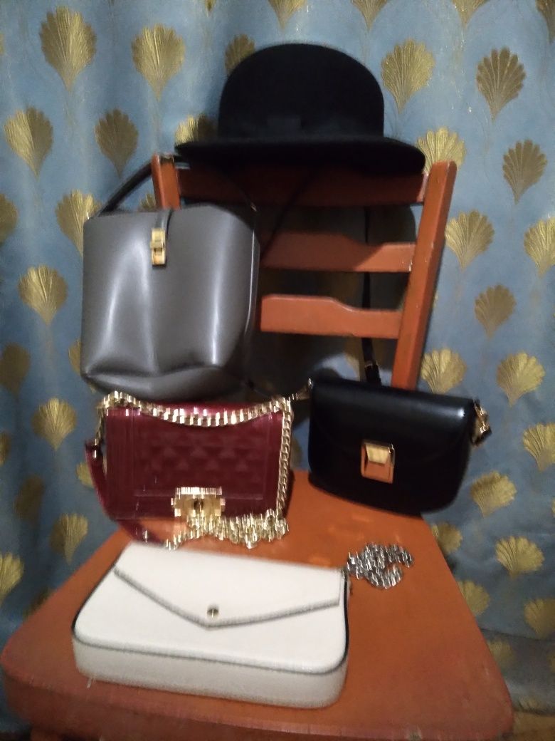 Продам  сумки, сапоги фирма  зара 40размер, шляпа, пальто, бред шикарн