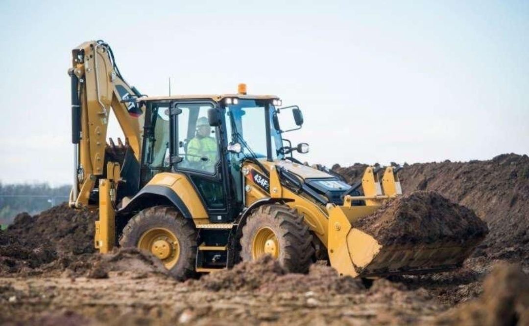 Экскаватор погрузчик 3в1 jsb и hidromek