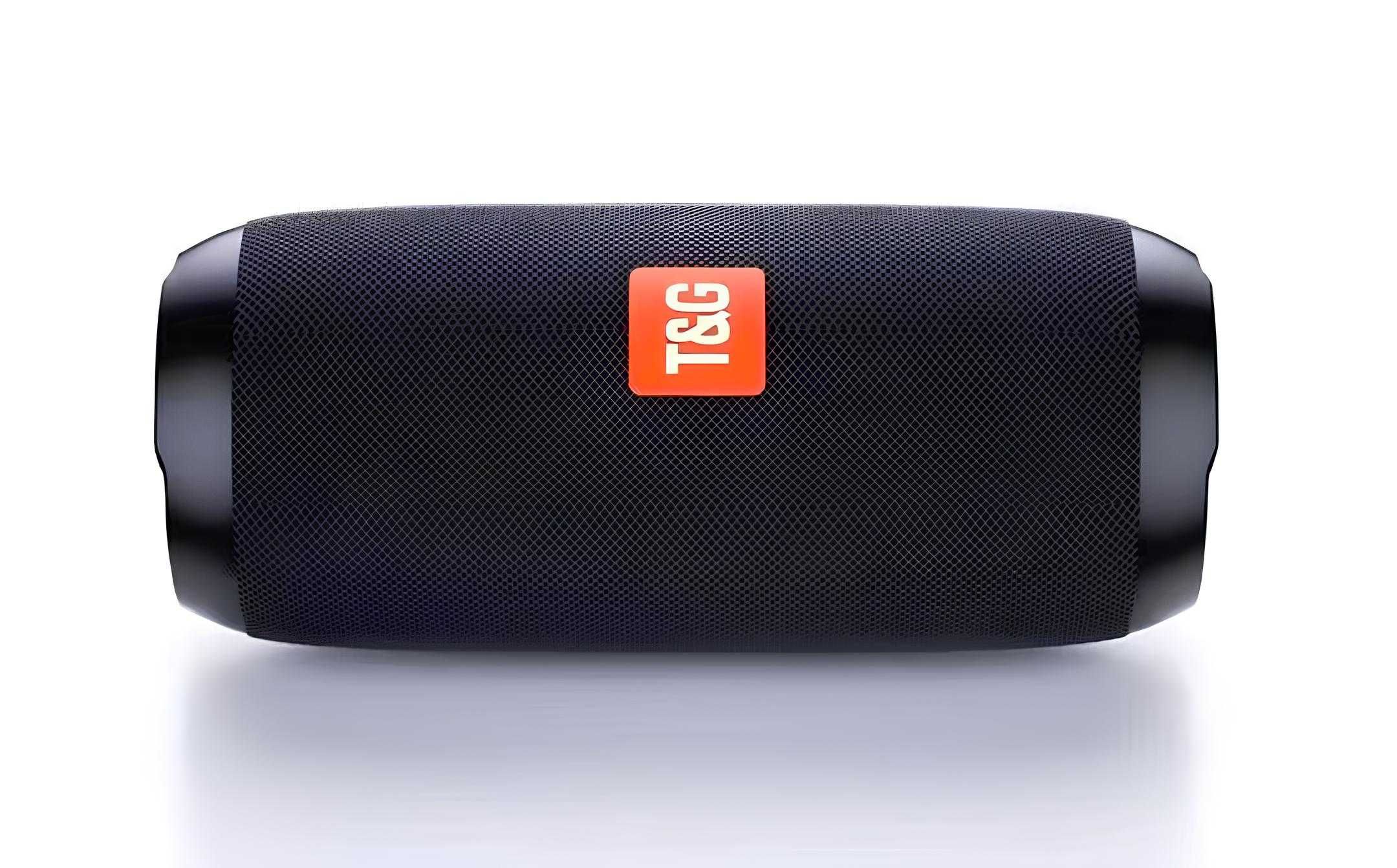 Колонка Bluetooth T&G — портативная, влагозащищённая, громкий звук