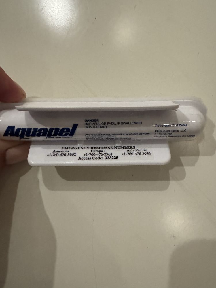 Защитное покрытие для стекла Aquapel антидождь