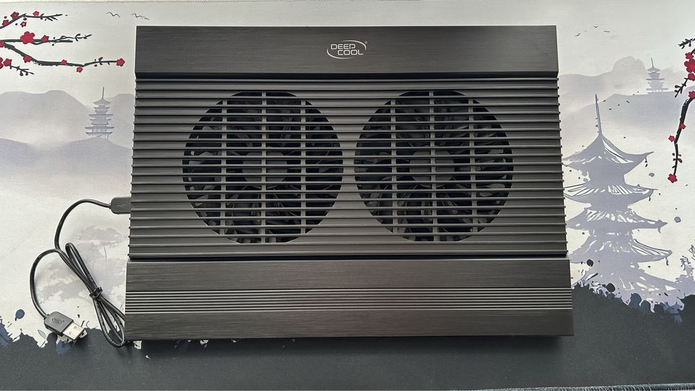 Подставка DeepCool N8 Black — охлаждение ноутбука