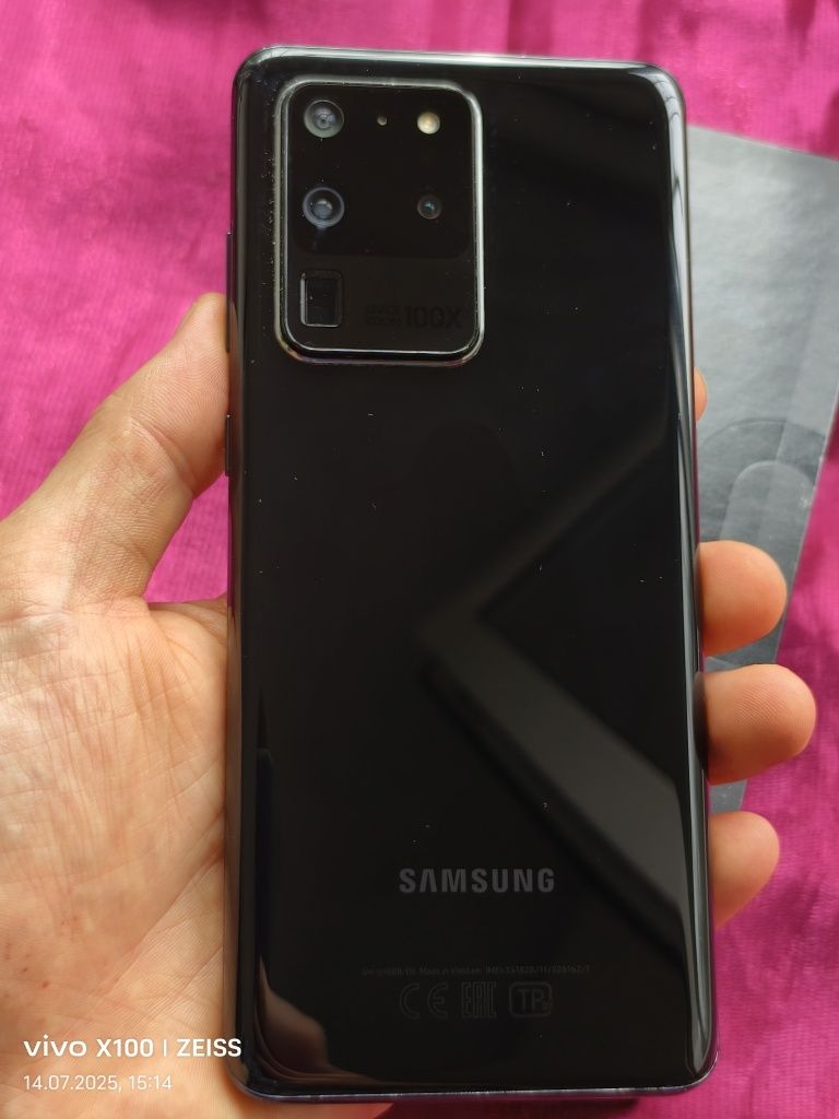 Samsung S20 Ultra 128 gb Ram 12 5G полный комплект