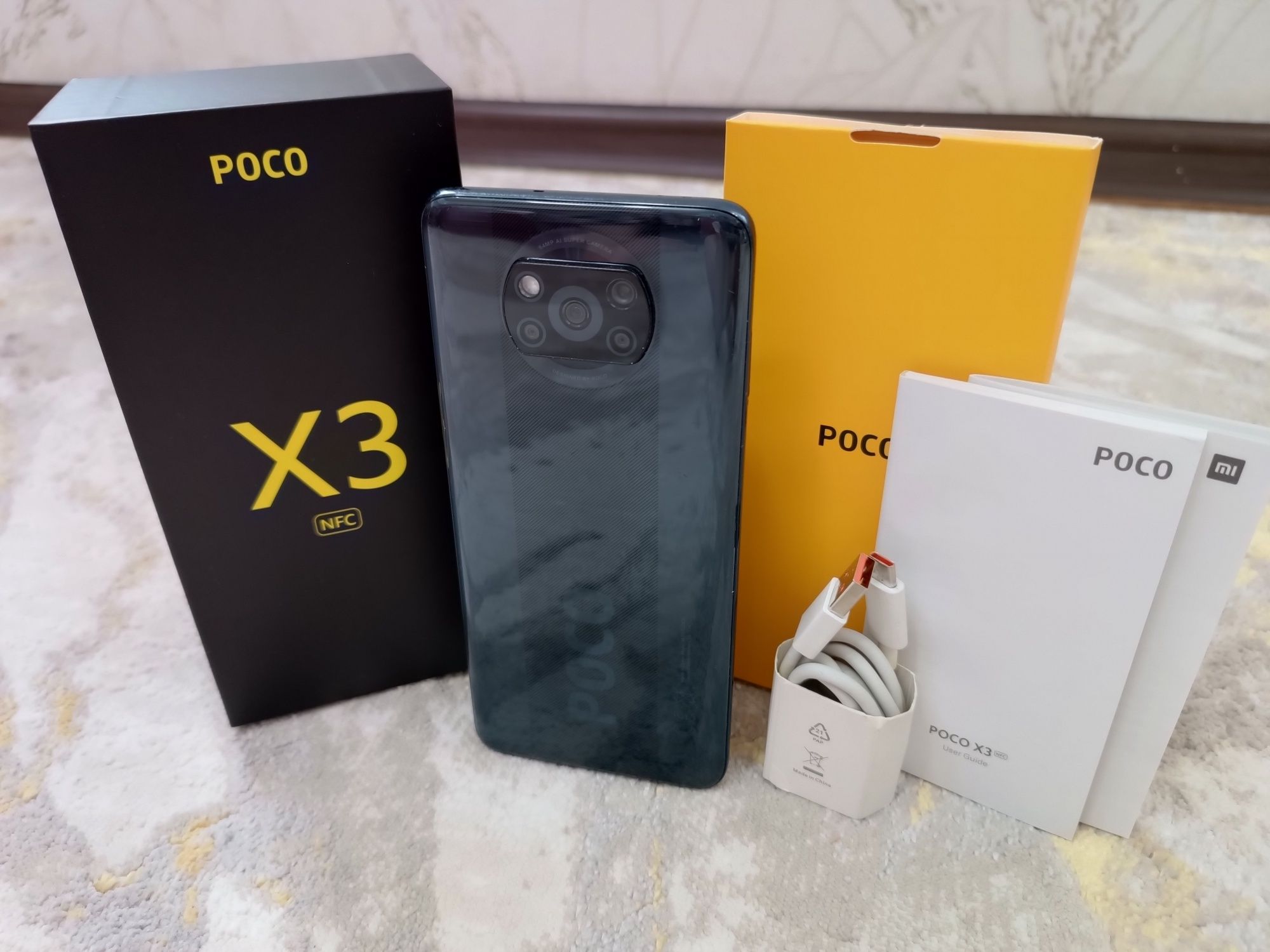 Xiaomi POCO X3 NFC в отличном состоянии.