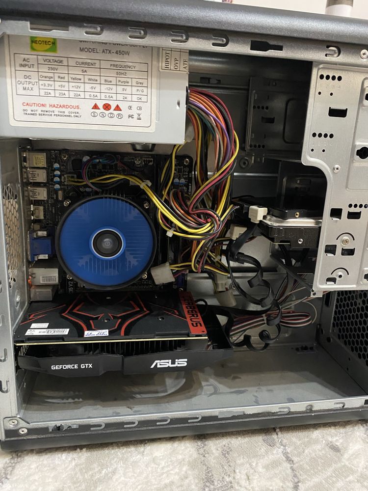 Игровой ПК | core i5 + GTX 1050 Ti | SSD + HDD