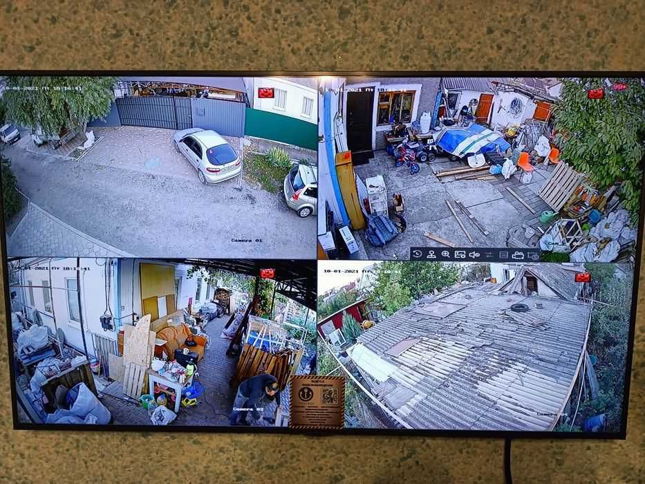 Монтаж Видеонаблюдения установка Видеокамер