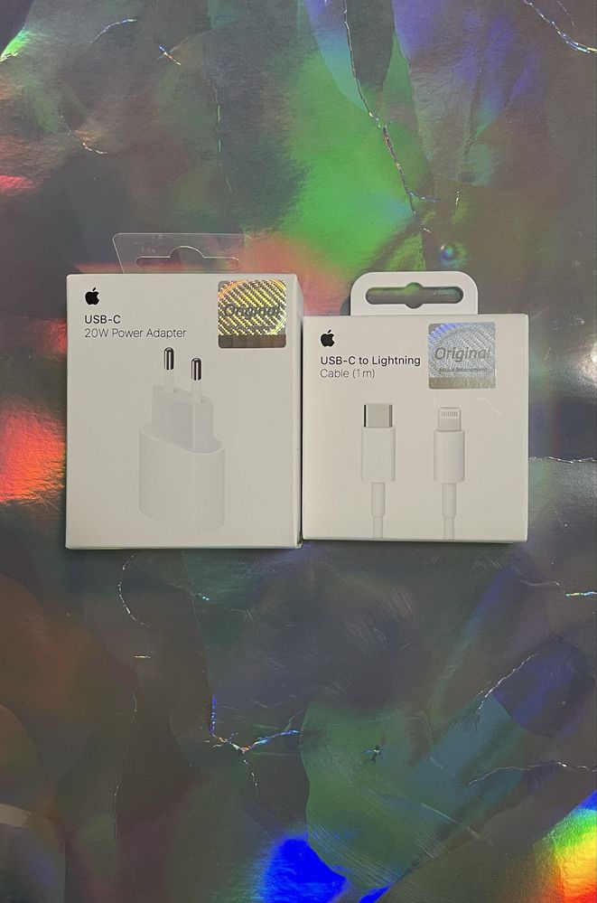 Зарядка на айфон / адаптер на айфон / подарок / шнур на айфон / iphone