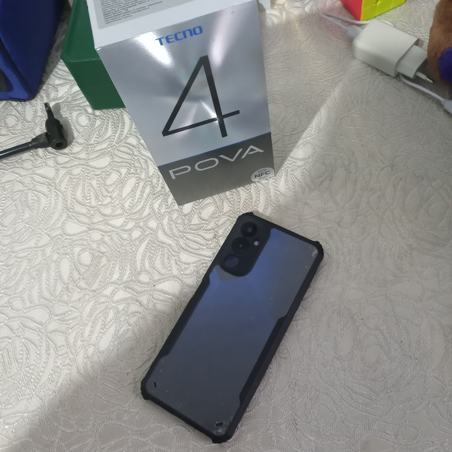 Продаю Tecno Pova 4 (б/у) – мощный игровой смартфон
