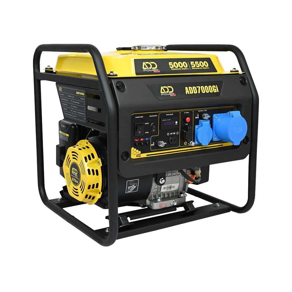 Инверторный генератор ADD Power ADD7000Gi мощностью 5 кВ