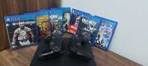 PlayStation 4 + 9 дисков