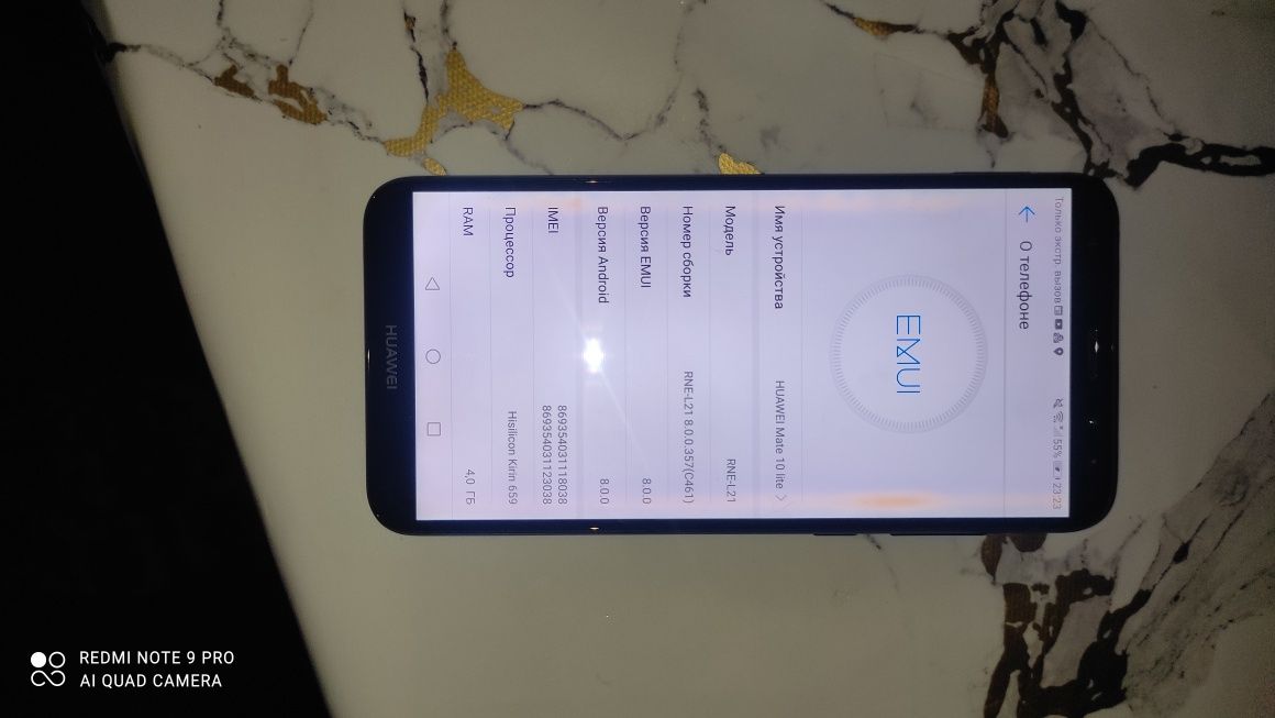 HUAWEI MATE 10 lite состояние 6/10