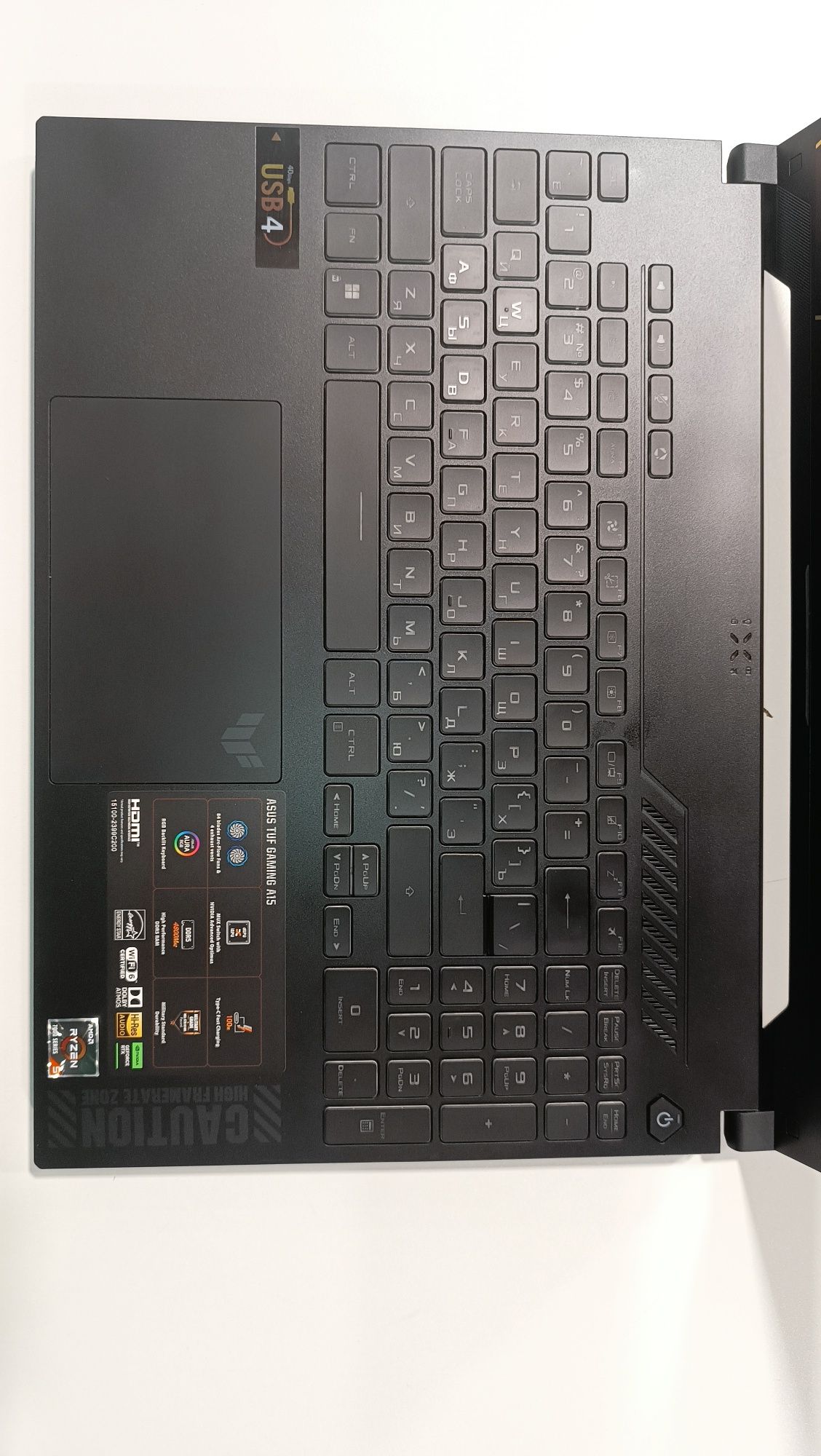 Продам игровой ноутбук Asus TUF Gaming A15 FA507