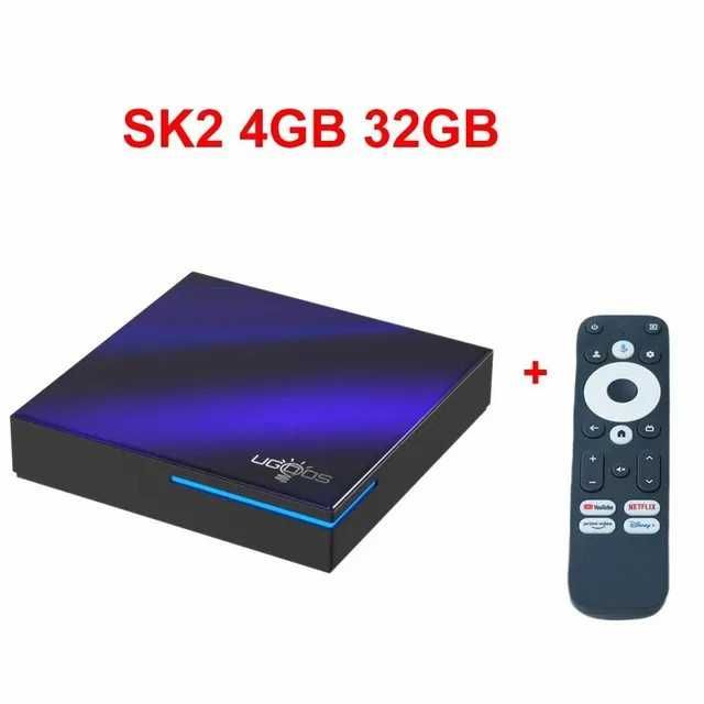 Топовый ТВ бокс UGOOS SK2 4/32 новый