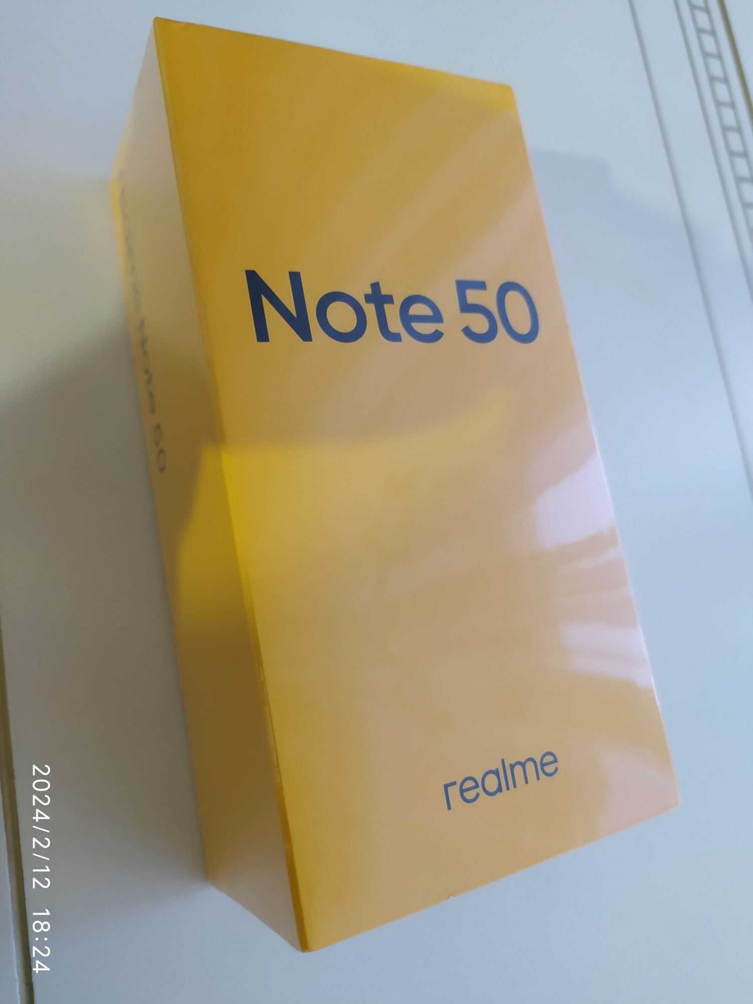 Новинка Realme Note 50 64ГБ новый запечатанный EAC Оригинал Гарантия