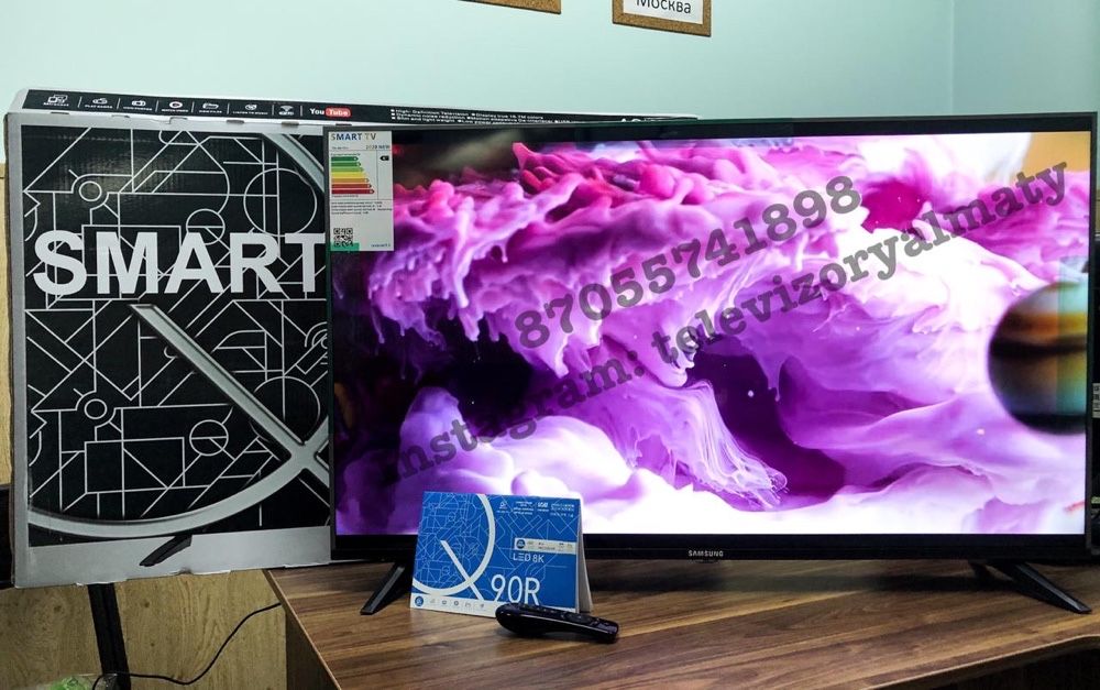 Новый SMART телевизор 43” (109 см) с Wi-Fi и Google с интернетом