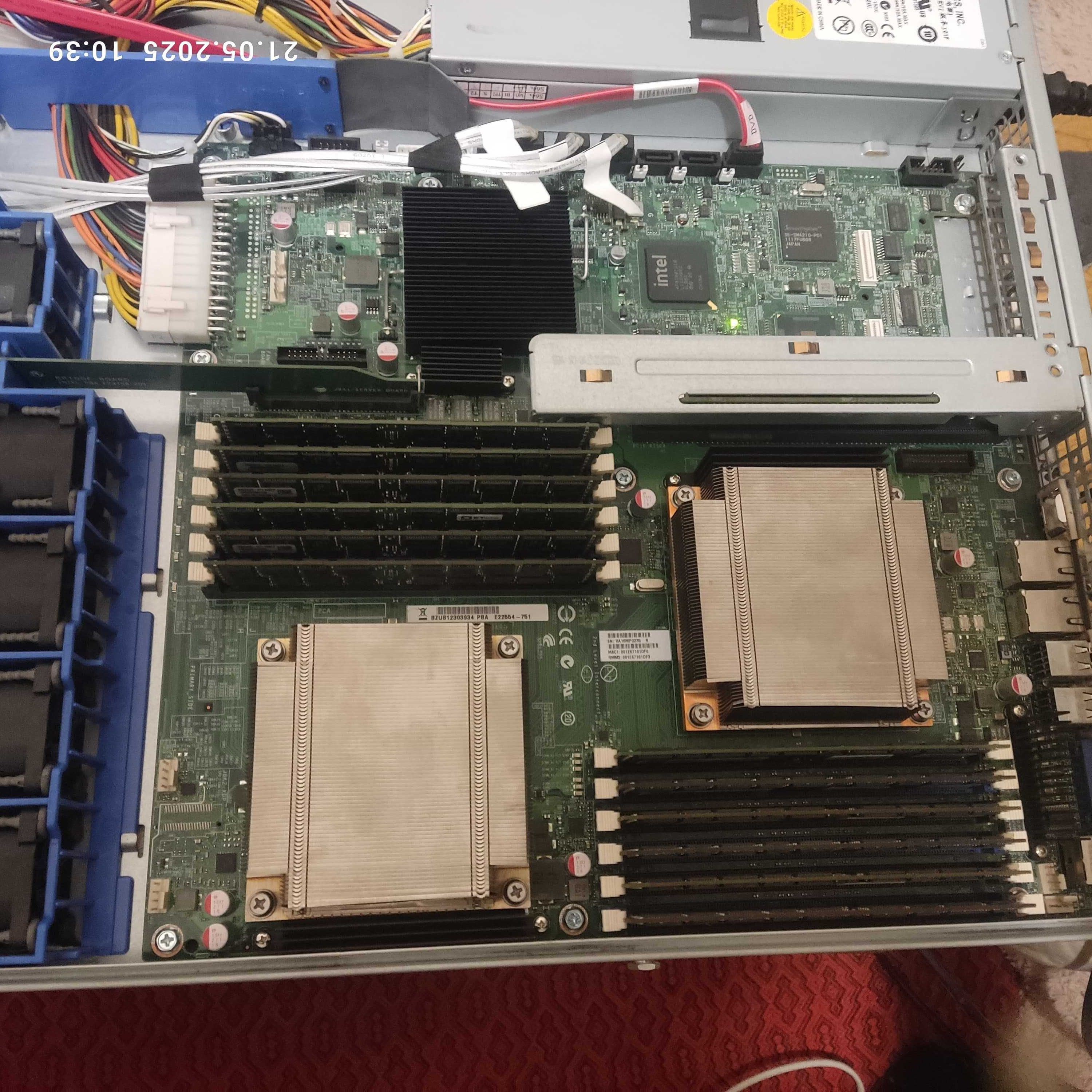 Сервер 1U Intel SR1600URHS (с 128ГБ)