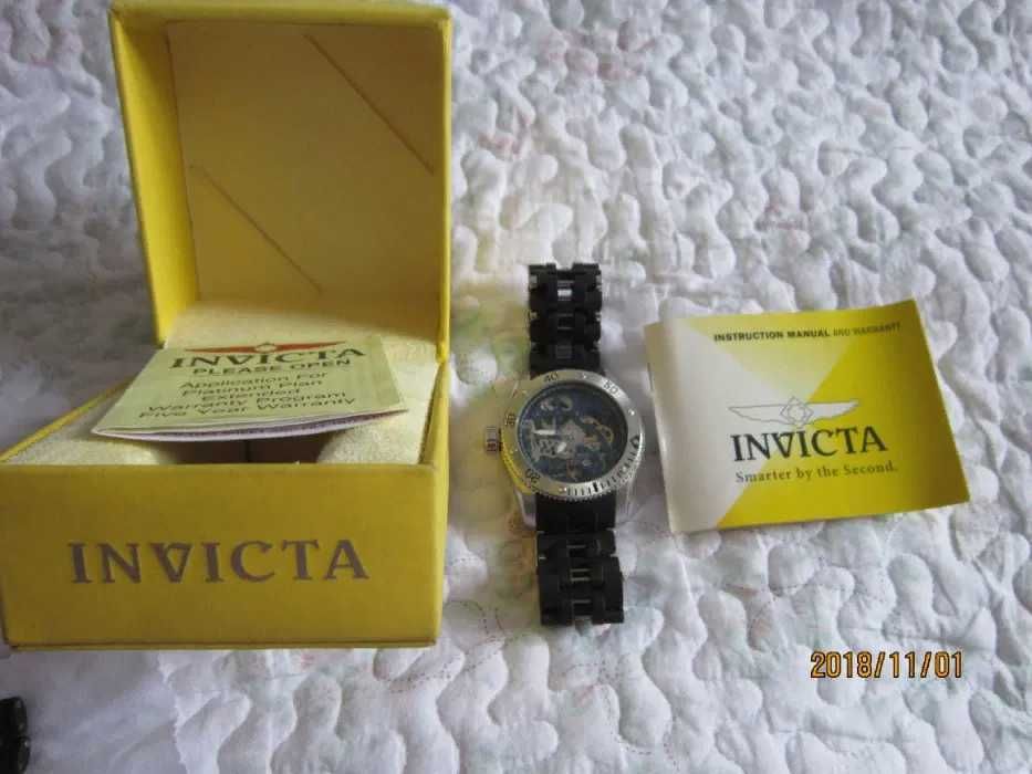 ПОДАРОК МУЖЧИНЕ Швейцарские Механические Часы INVICTA модель 1257