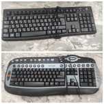 Клавиатура для компьютера Logitech и Delux