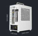 Mini ITX компьютер с монитором и шарниром для монитора