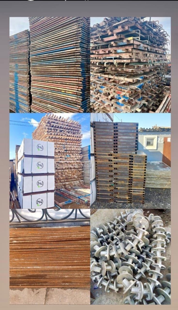 Аренда опалубки, фанера, домкраты, тайроты  все для строительства