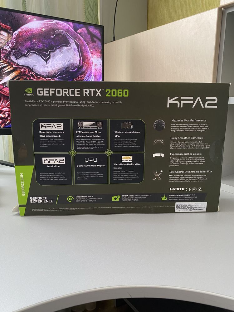 Видеокарта 2060 rtx KFA