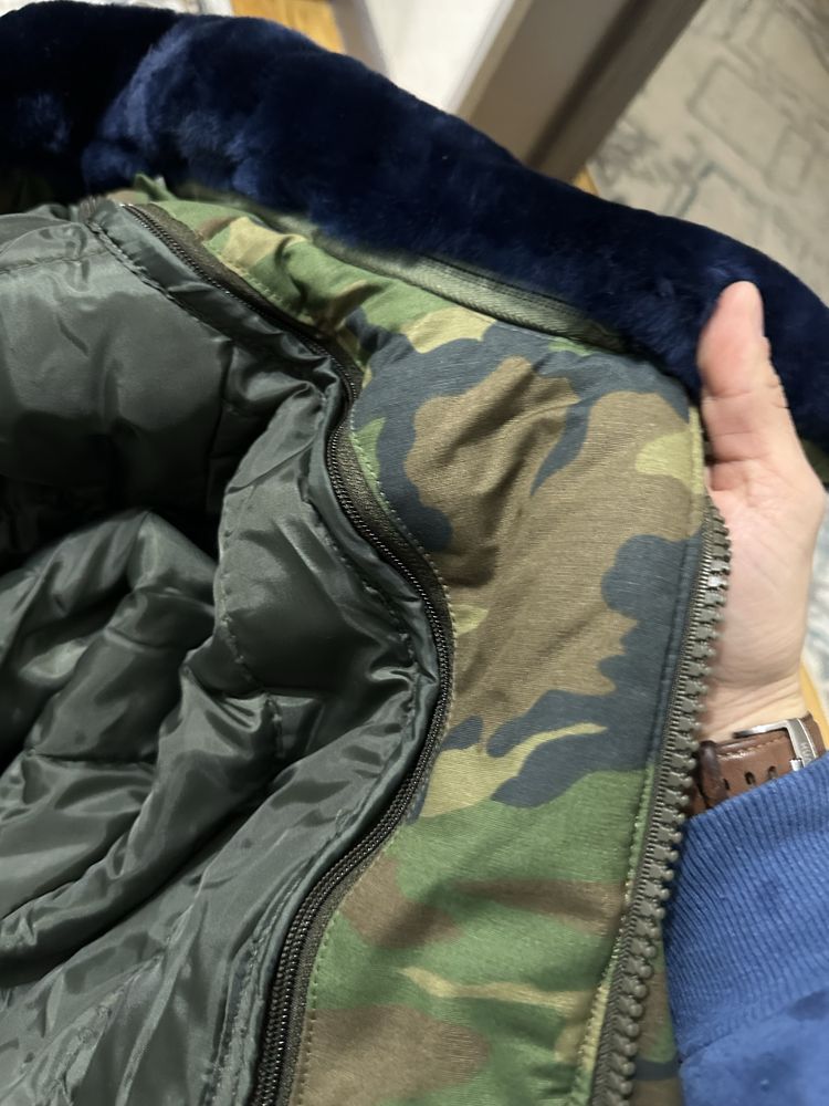 Бушлат новый тёплый рост 1.75см