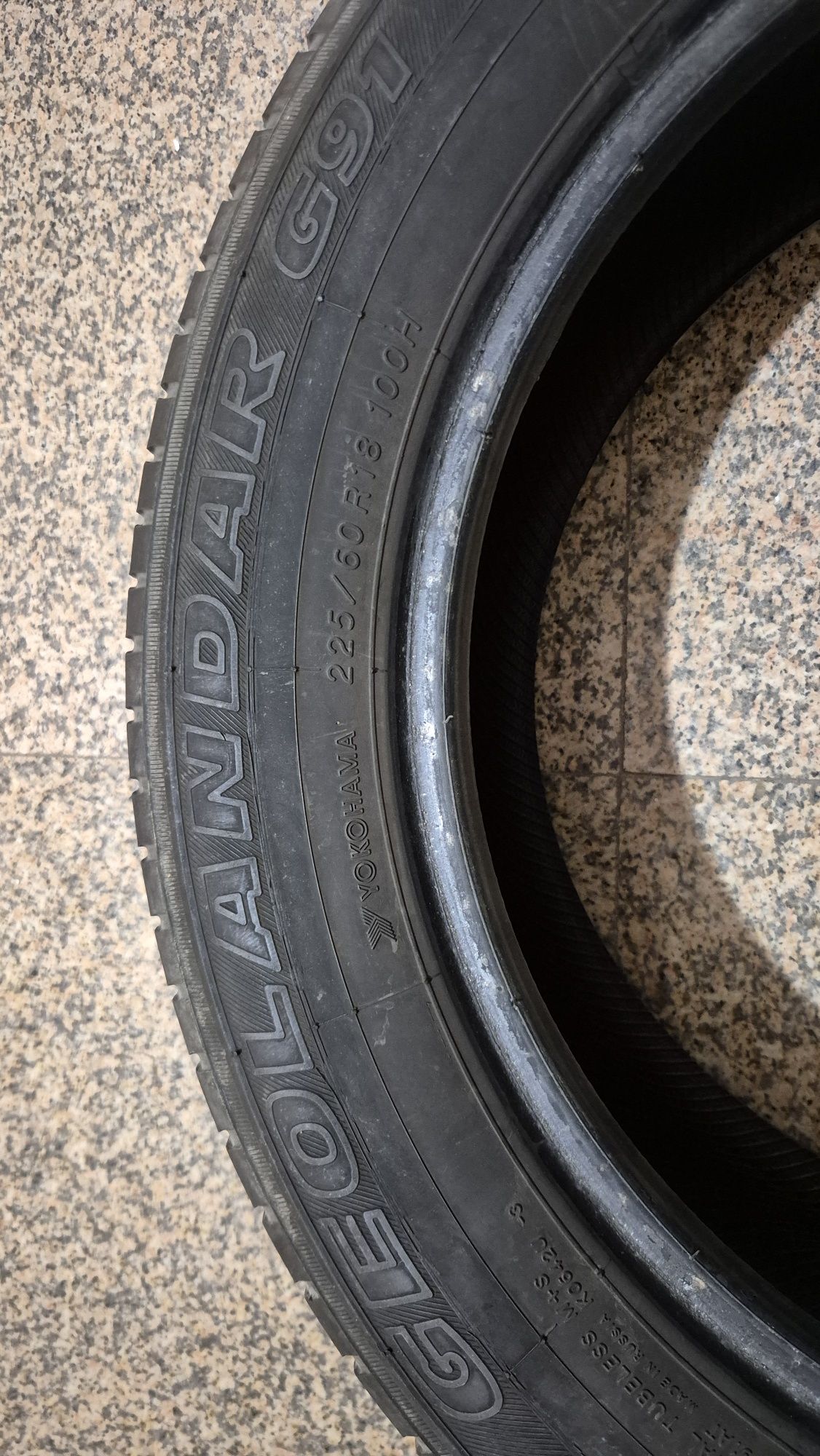 Шины летние Yokohama Geolandar 225/60R18