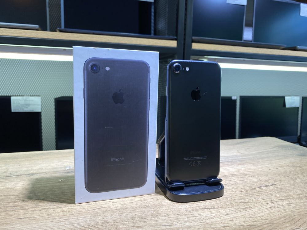 iPhone 7, 32 GB, АКБ73%, черный, 10444/А10