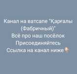 Канал на ватсапе "Қарғалы(Фабричный)