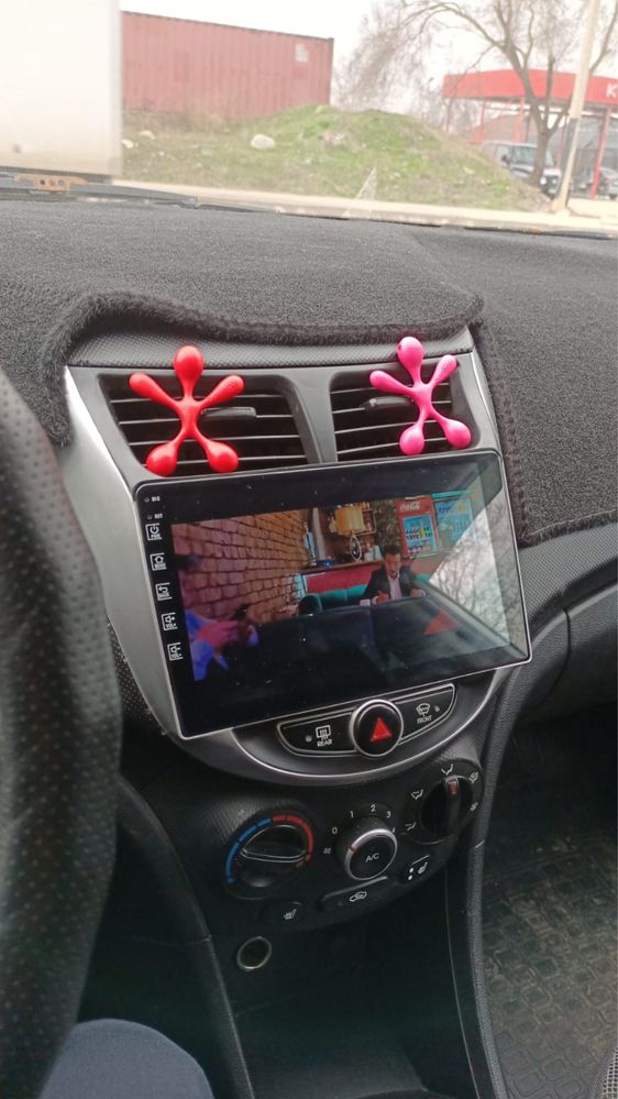 Hyundai Accent android магнитола магнитафон Teyes CC3 A8 Pioneer