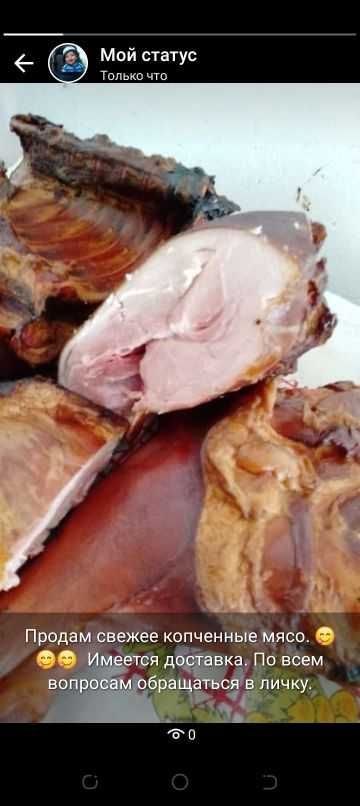 Коптим мясо(конина, говядина,казы, шужык), птицу.