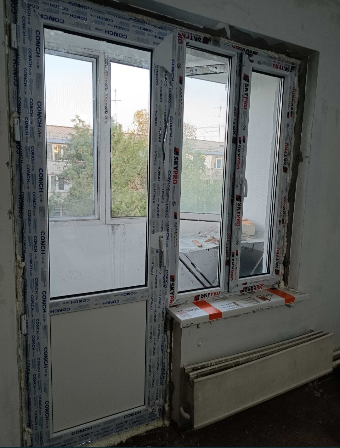 Пластиковые окна дверь витражи балкон