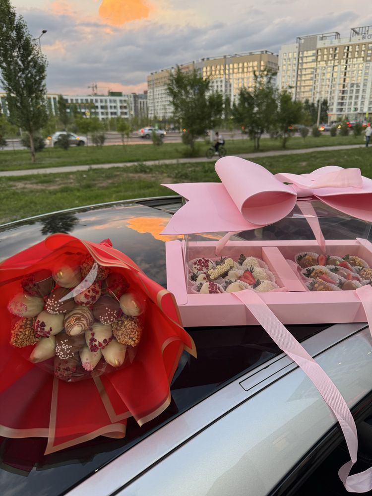 Клубника в шоколаде / Дубайский шоколад