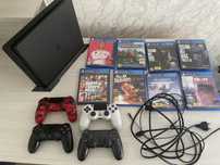 Sony PlayStation4 , 8 дисковых игр