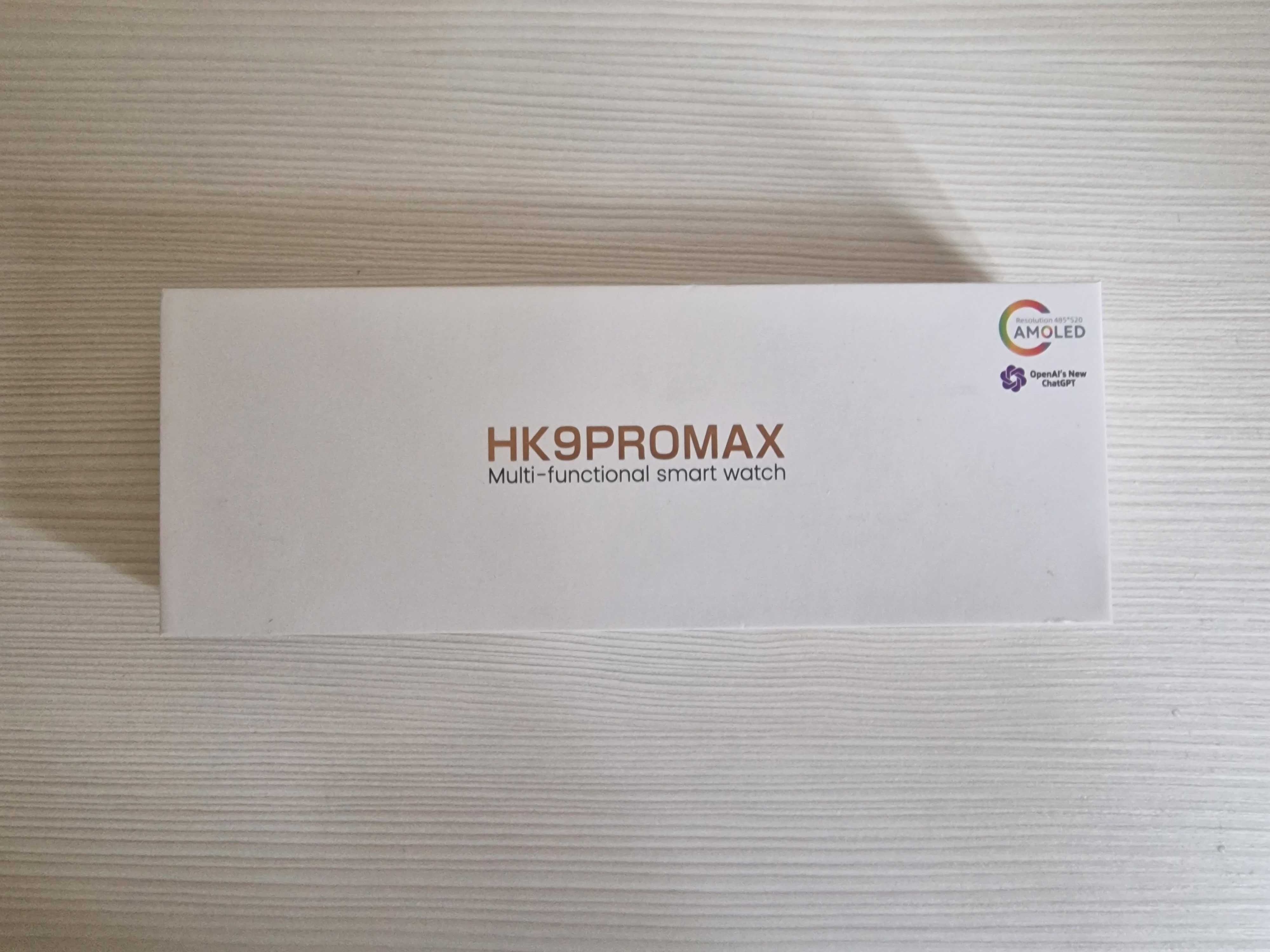 Смарт-часы HK9PROMAX, 2 ремешка. Новые