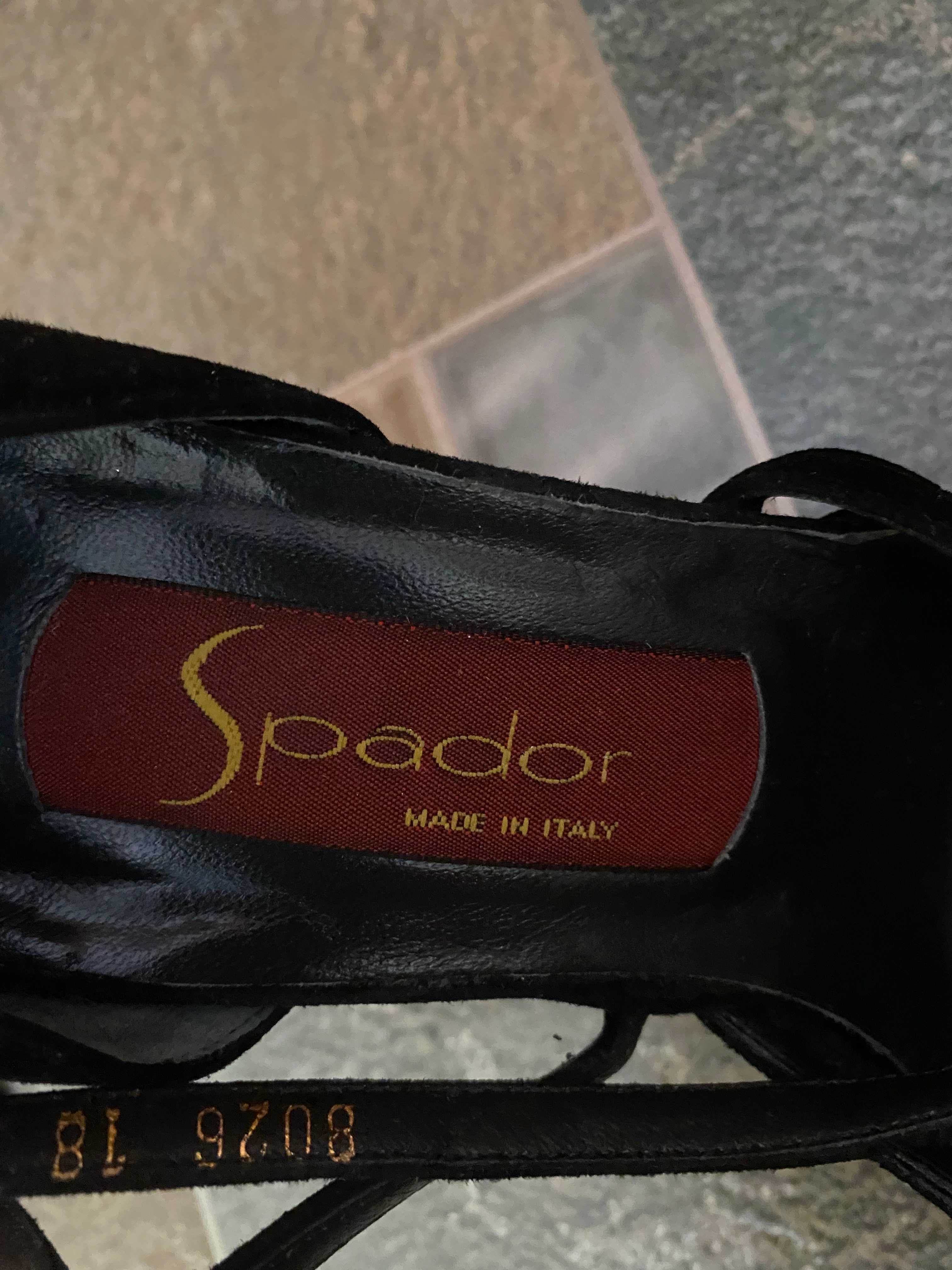 Туфли кожаные Spador Италия кожа