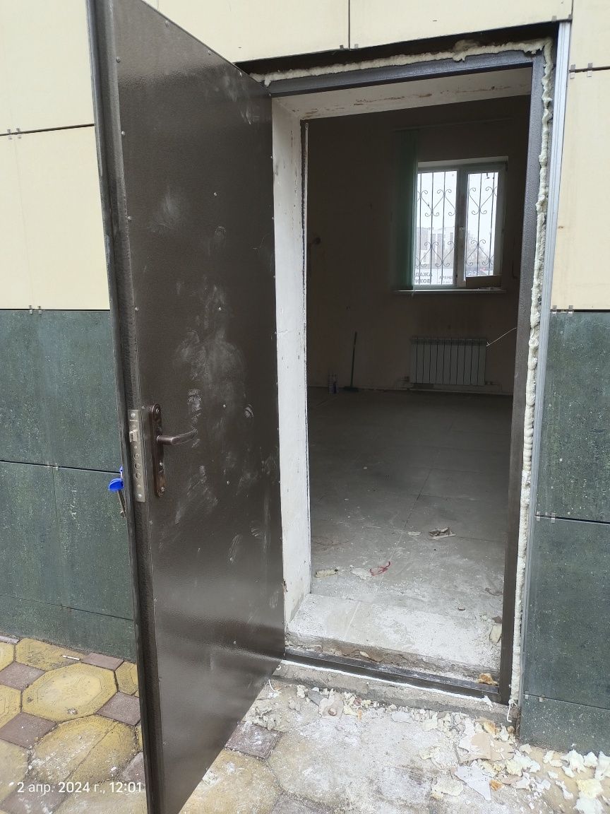 Металлические двери на заказ, установка доставка