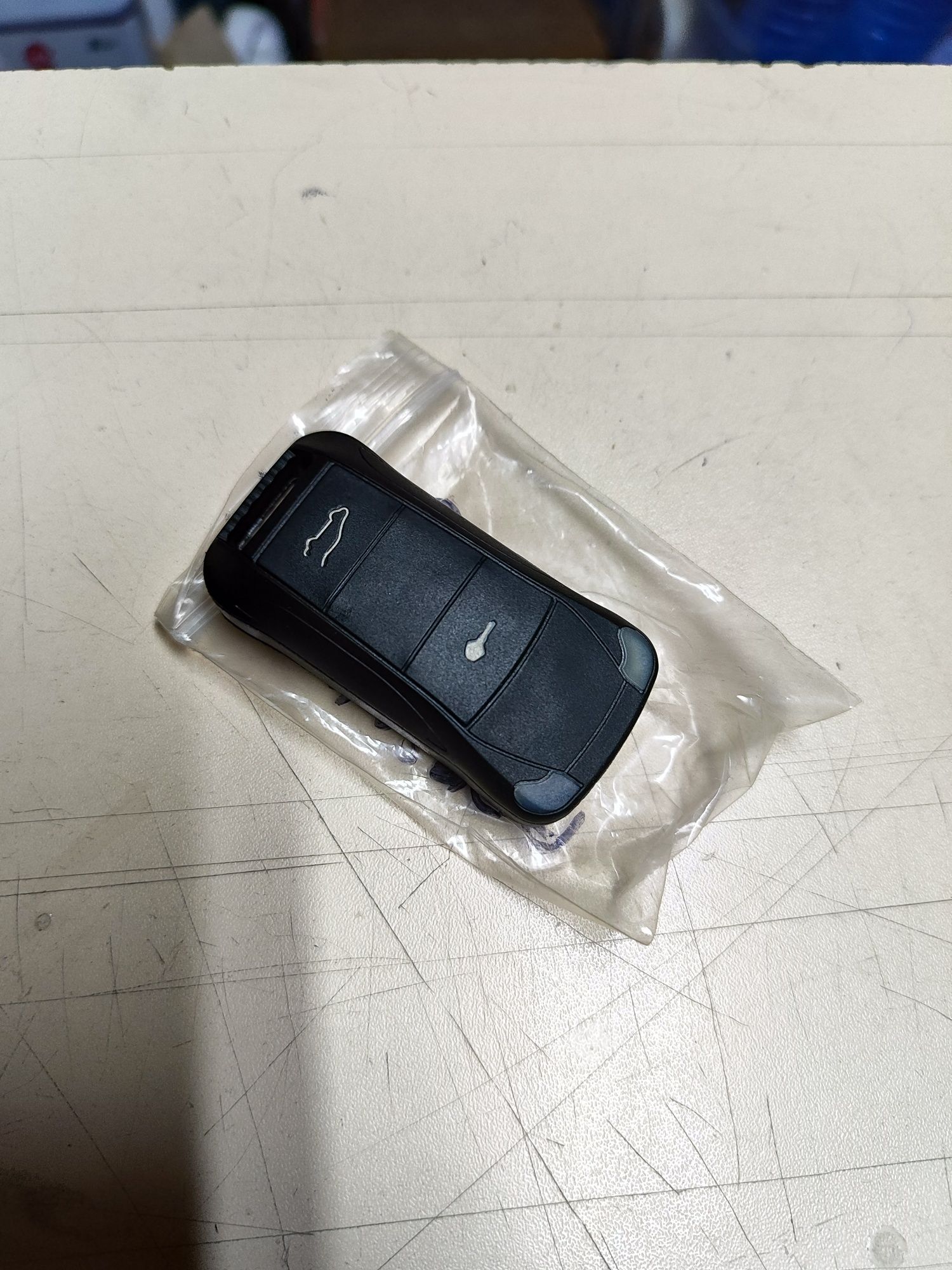 Корпус ключа на Porsche Cayenne 955 957
