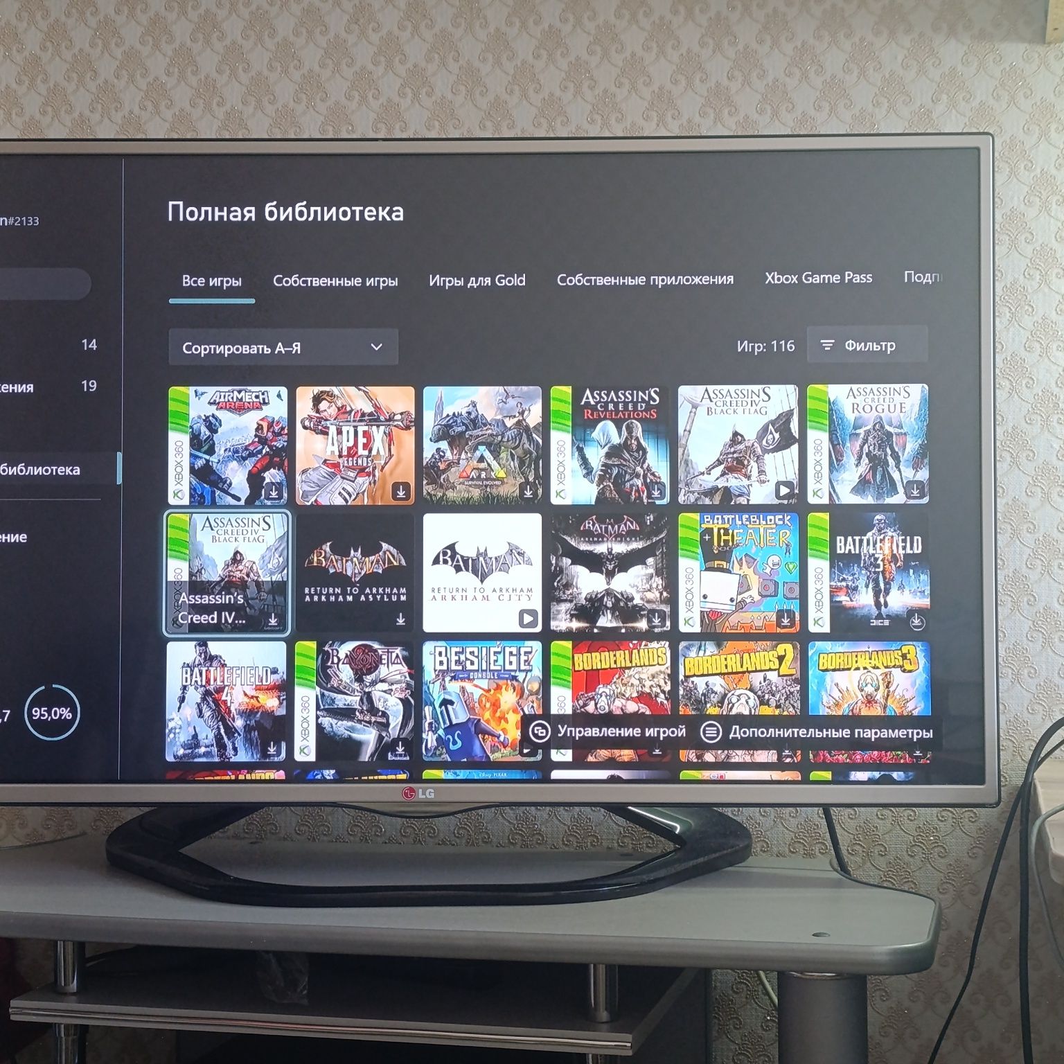 Xbox one X с аккаунтом