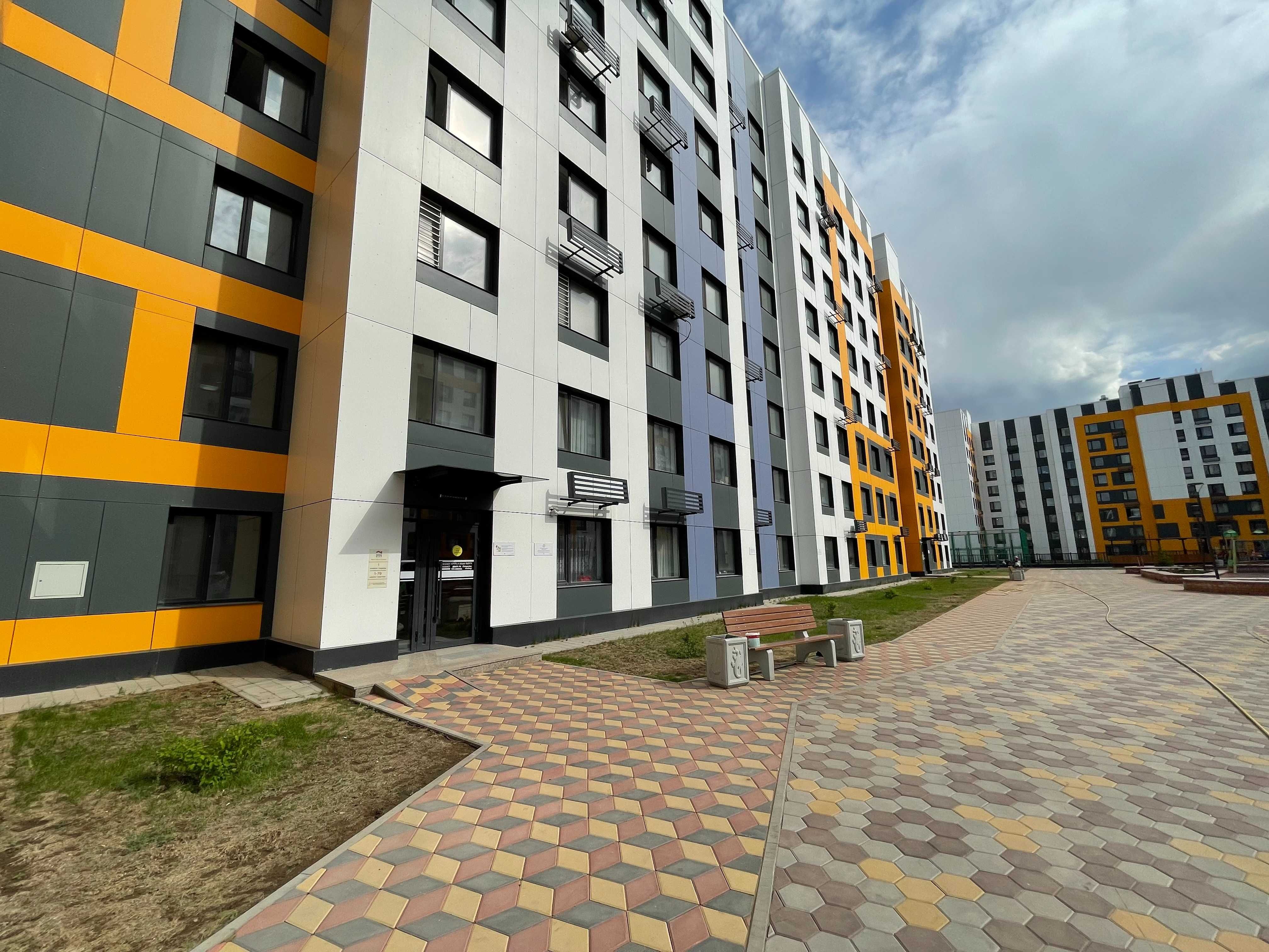 Nova City на Туране, Квартира посуточно, 1 ком, левый берег. Фото 100%