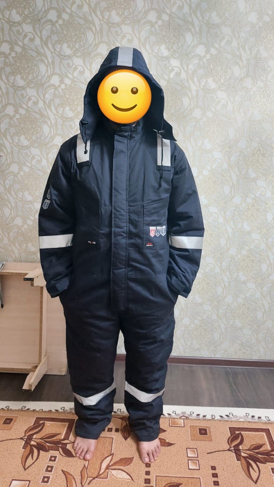 Мужской спецодежда комбенизон.