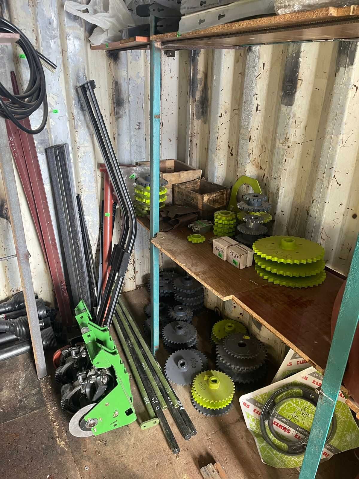 Запчасти на Sipma, Claas Rollant, Wirax