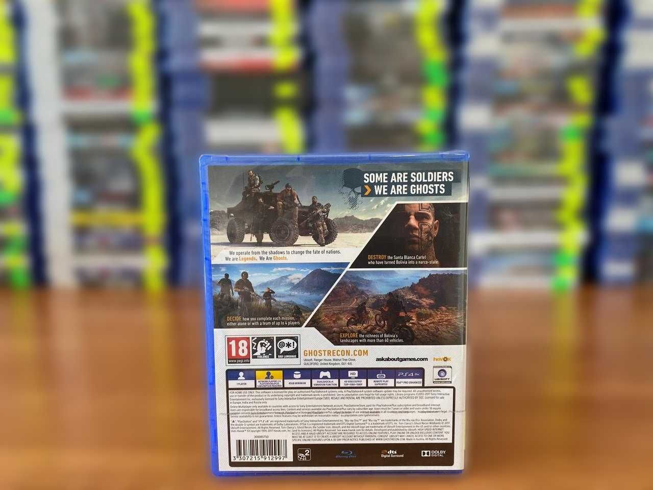 НОВЫЙ Tom Clancy's Ghost Recon Wildlands PS4/PS5 Много Игр