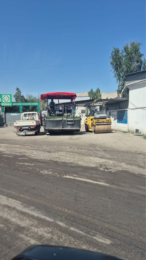 Укладка асфальта,асфальтирование,ремонт дорог по г.Алматы и области