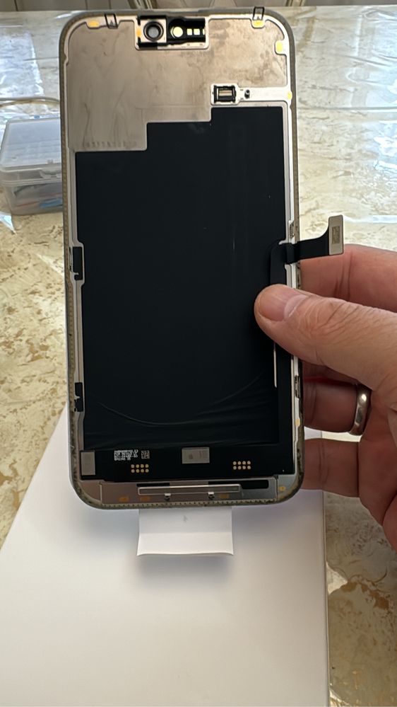 Экран на модели Iphone