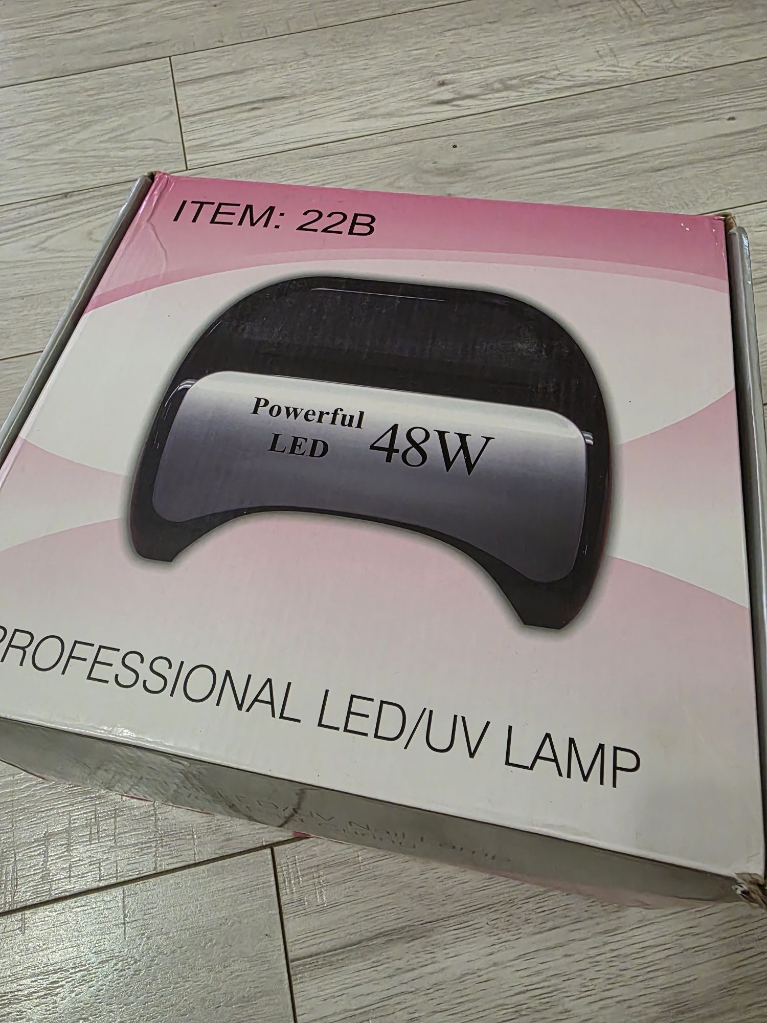 Гибридная CCFL(UV)+LED лампа для сушки ногтей, 48 Вт.