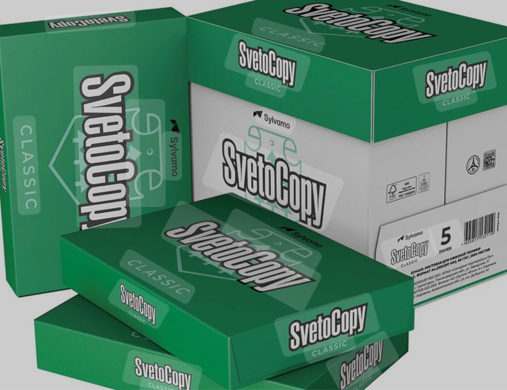 А4 белая бумага, SvetoCopy