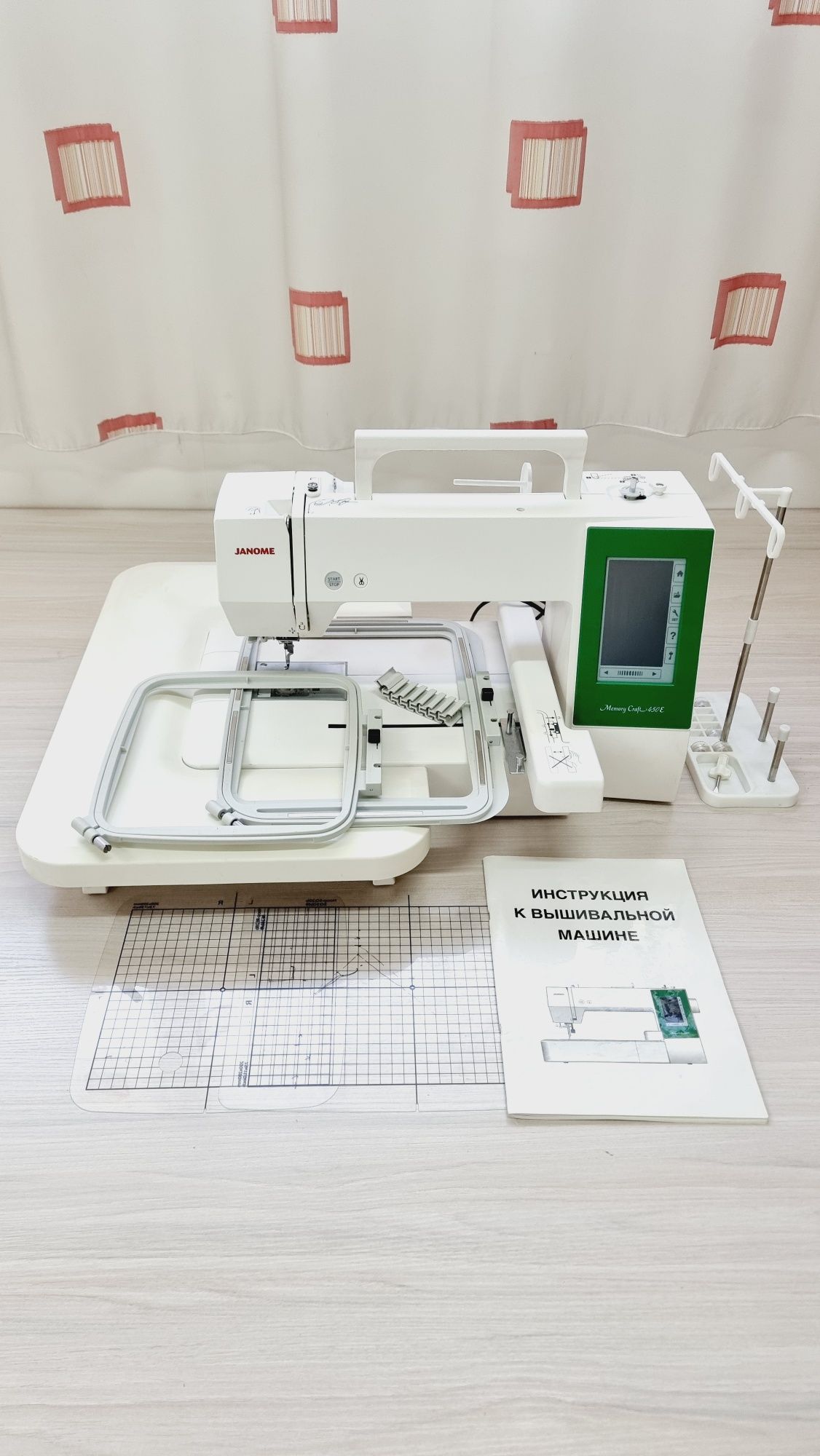 Вышивальная машина JANOME Memory Craft 450E